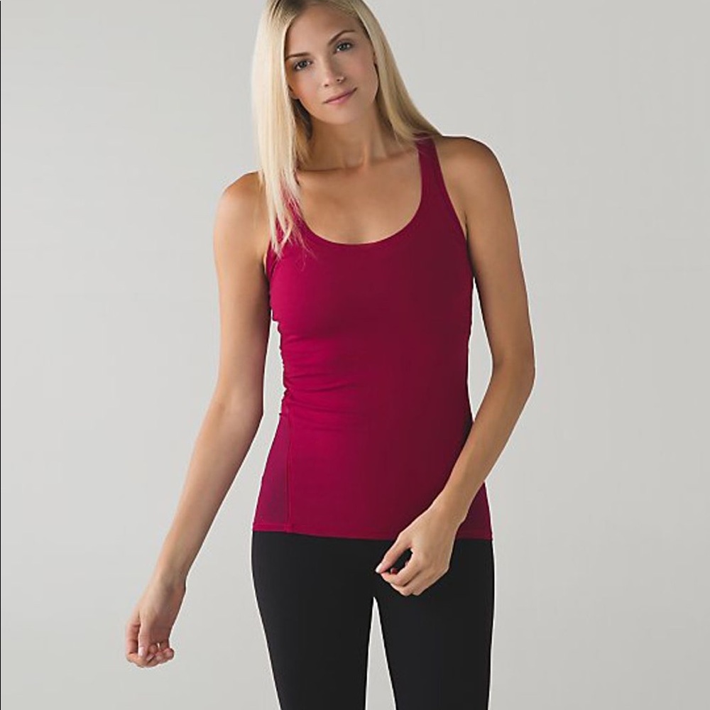 Lululemon Pink Shine On Tank